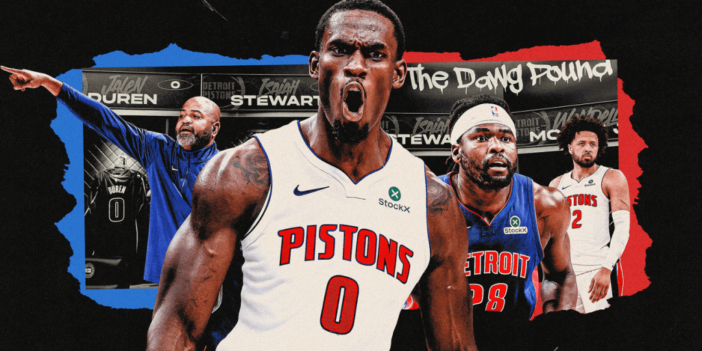 Pistons trash-talking their way to the top with new Dawg Pound mentality