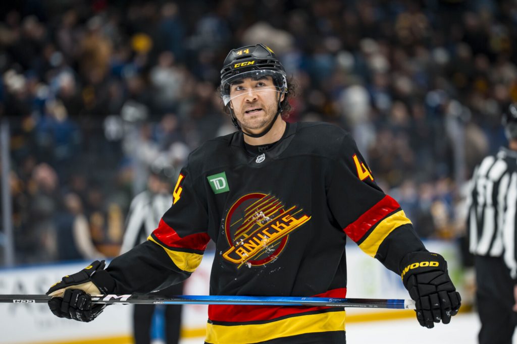 NHL Trade: Vancouver Canucks Trade Kiefer Sherwood to the San Jose Sharks