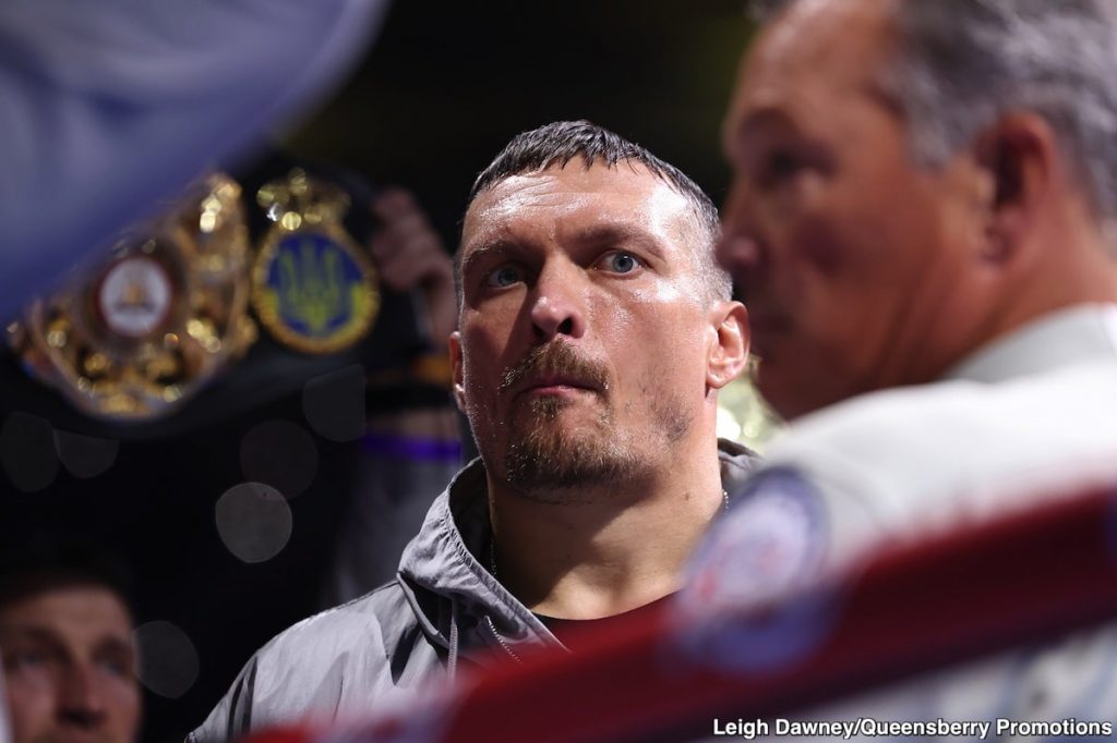 Oleksandr Usyk and Dana White: Talks Begin as Zuffa Boxing Takes Shape