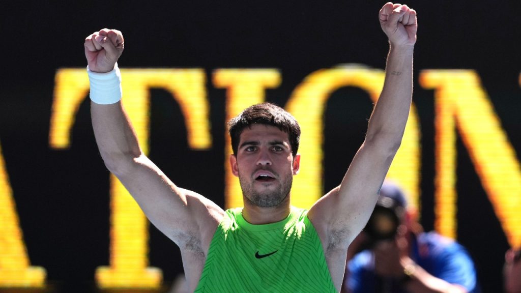 Alcaraz wins third-round match but loses ‘drop-shot battle’ at Australian Open Alcaraz wins third-round match but loses ‘drop-shot battle’ at Australian Open