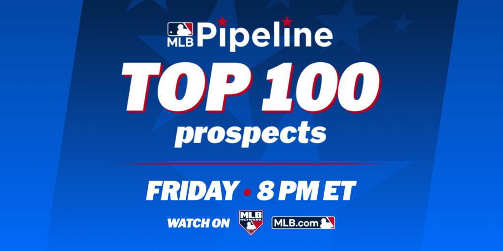 Top 100 Prospects for '26 will be unveiled tonight on MLB Network (8 ET) 