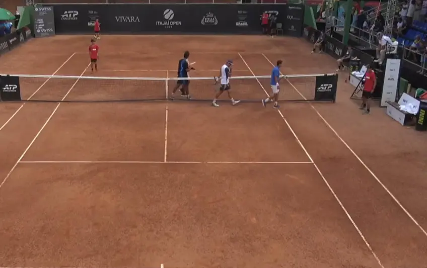 Doubles players arrested following racist behavior at Itajai Challenger