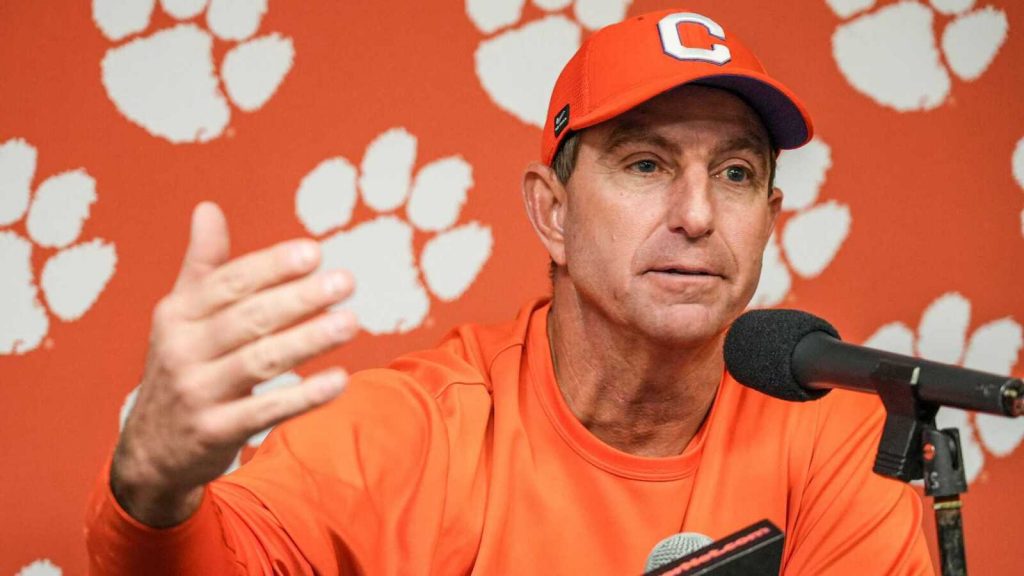 Dabo Swinney threatens Ole Miss coaches with tampering allegations