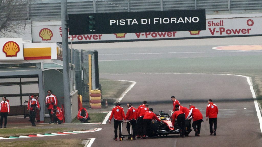 EXPLAINED: Why did Lewis Hamilton stop on track during Ferrari SF-26 shakedown