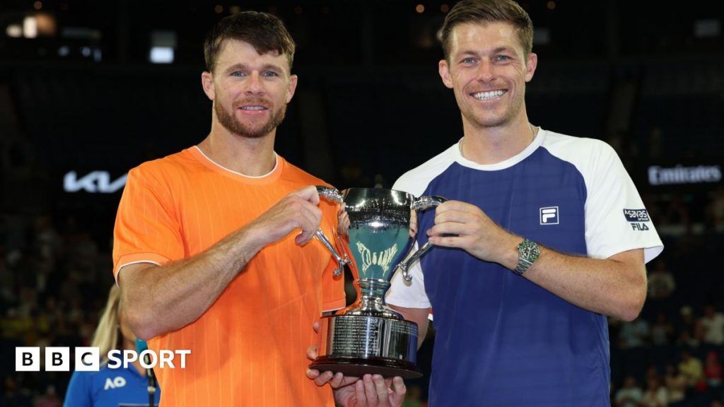 GB's Skupski wins Australian Open doubles title GB's Skupski wins Australian Open doubles title