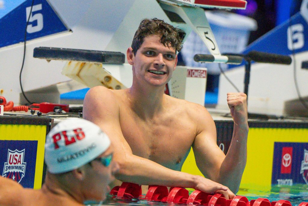 Rex Maurer Swims 8:37.19 1000 Free During Texas vs Texas A&M Dual, #7 Performance All-Time