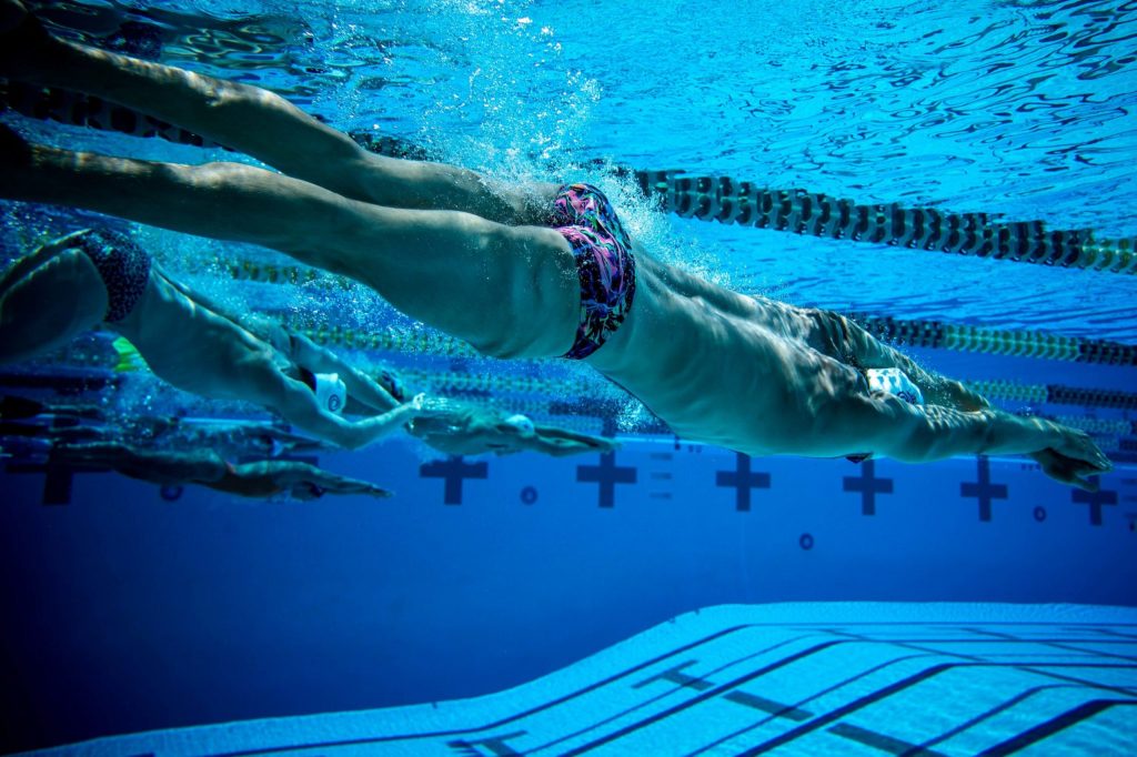 Currently in a Relationship: With Swimming