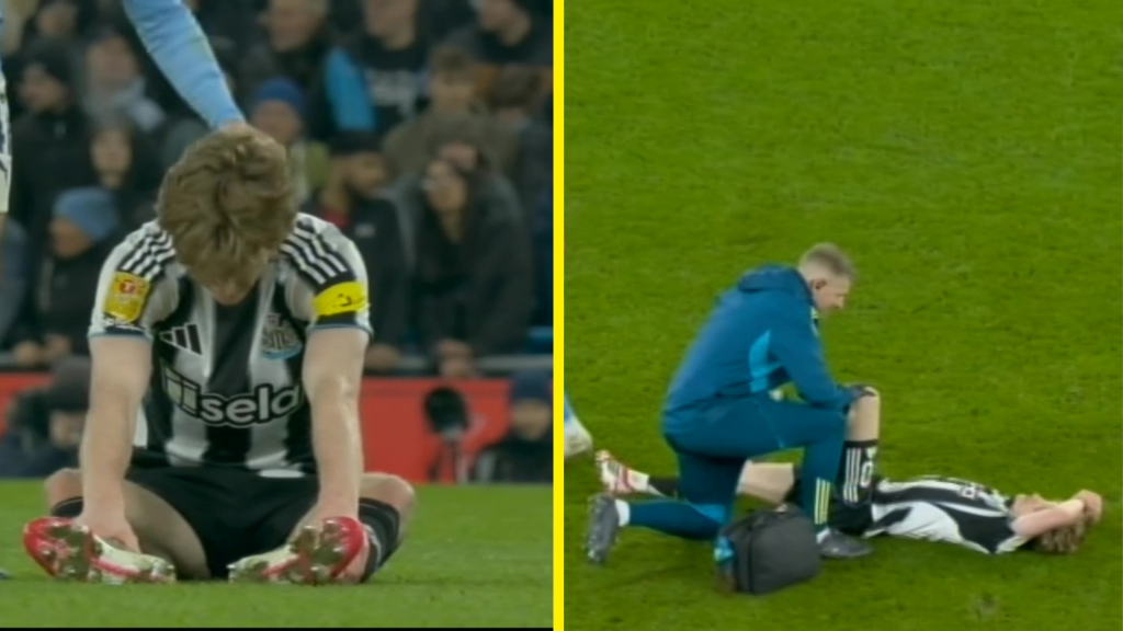 Anthony Gordon goes off with worrying injury in major blow to Newcastle and England