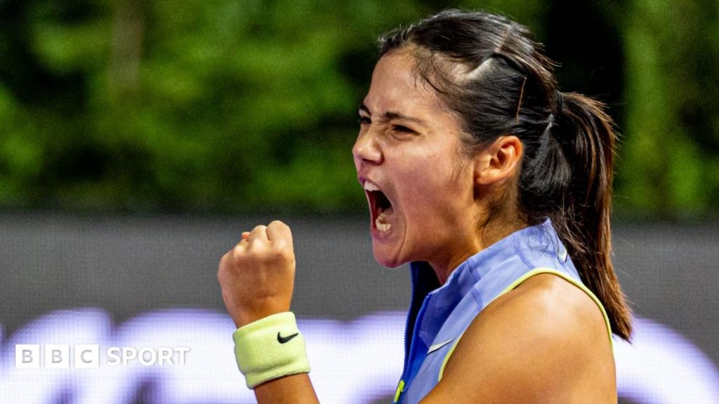 Raducanu storms into Transylvania semi-finals