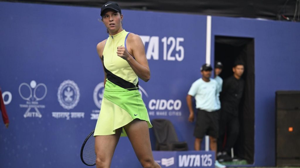 Mumbai Open | Tagger rallies to knock out Semenistaja, meets Fangran in the semifinals