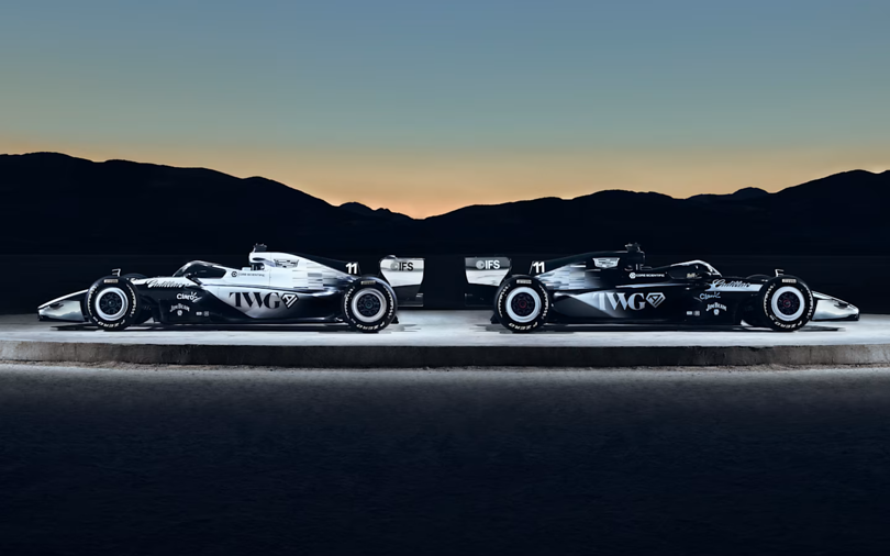 Cadillac unveils bold black‑and‑white livery in landmark Super Bowl reveal