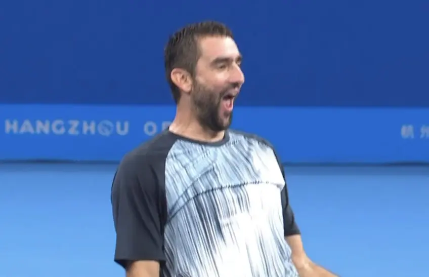 Marin Cilic makes fans laugh with the best advice from his sons