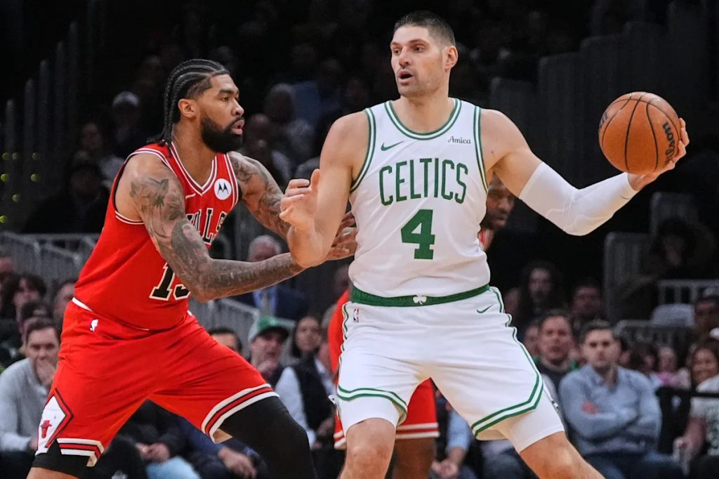 Celtics beat injury-riddled Bulls 124-105 as Vucevic scores 19 against his former team