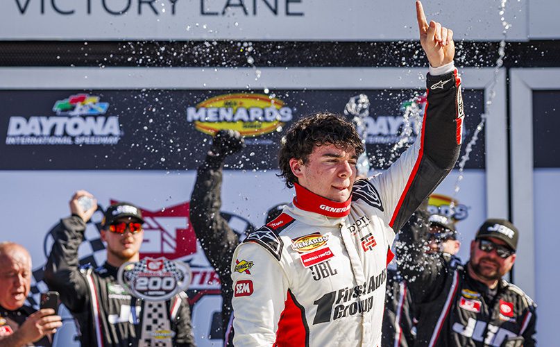 RECAP: Gio Ruggiero Earns the First JGR Daytona Victory in the ARCA Menards Series RECAP: Gio Ruggiero Earns the First JGR Daytona Victory in the ARCA Menards Series
