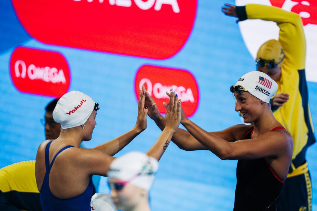 Anna Moesch Joins Sub-1:40 Club With No. 3 All-Time 200 Free