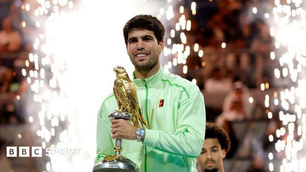 Ruthless Alcaraz wins Qatar Open inside 50 minutes
