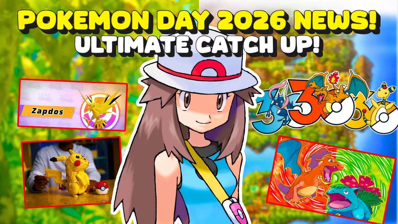 Everything Announced Ahead of Pokemon Day 2026 | LEGO, TCG, FireRed & More!