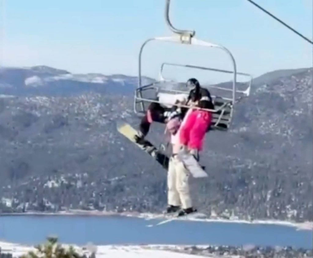 California Woman Dangling From Chairlift Says She Was Attempting a Pull-Up