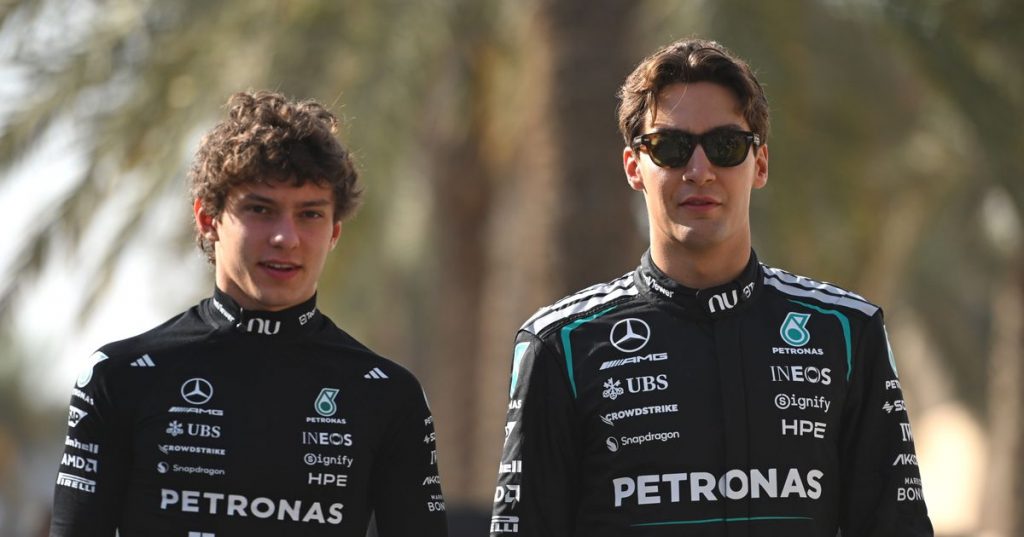 George Russell’s new team-mate faces awkward conversation after joining Mercedes