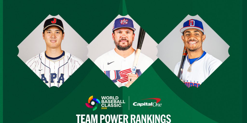 Here are the World Baseball Classic Power Rankings Here are the World Baseball Classic Power Rankings