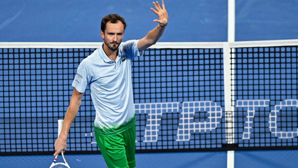 Medvedev wins Dubai title in walkover against injured Griekspoor Medvedev wins Dubai title in walkover against injured Griekspoor