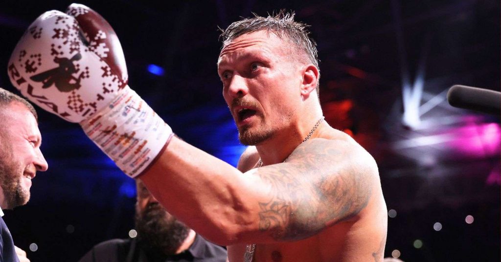 Oleksandr Usyk names the heavyweight fight he wants after Rico Verhoeven