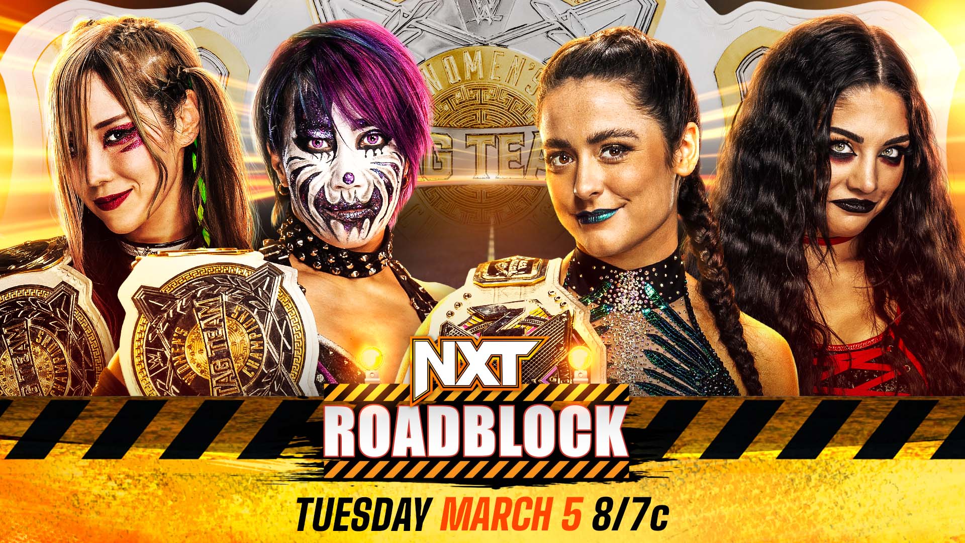 WWE Women’s Tag Team Title Match Added To NXT Roadblock