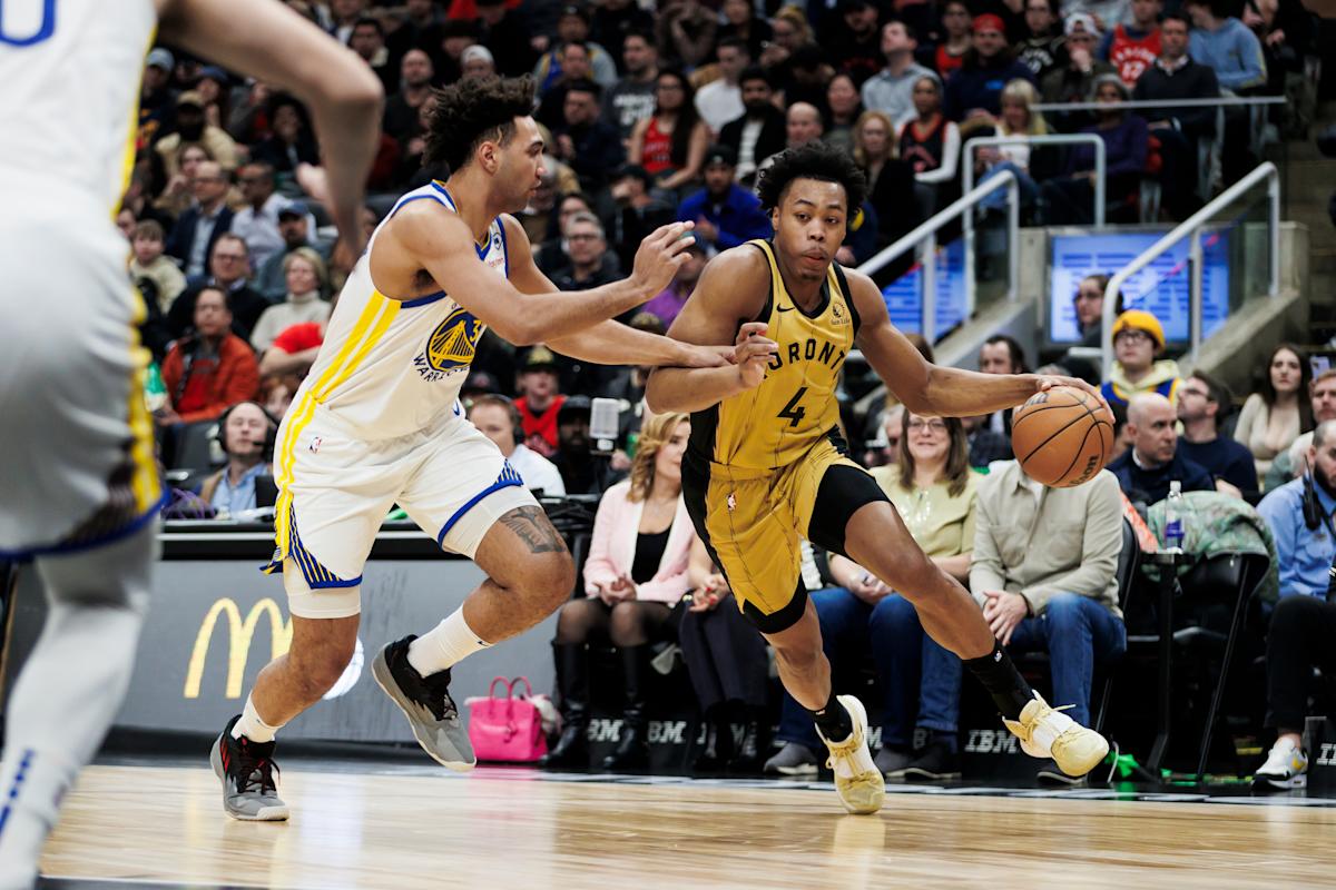 Raptors star Scottie Barnes out indefinitely with broken hand in loss to Warriors