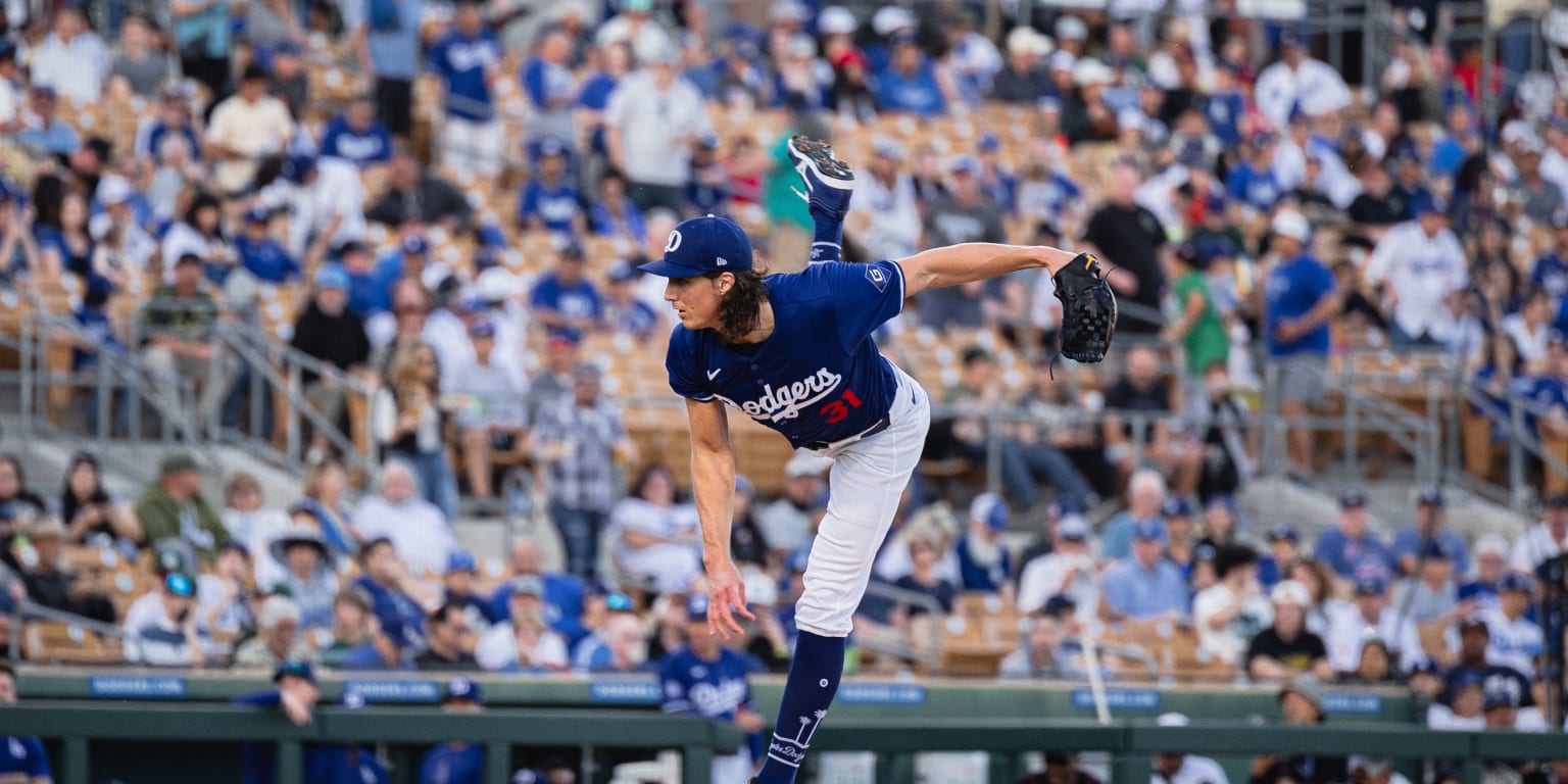 Glasnow enters 'competition mode' in dominant spring start Glasnow enters 'competition mode' in dominant spring start