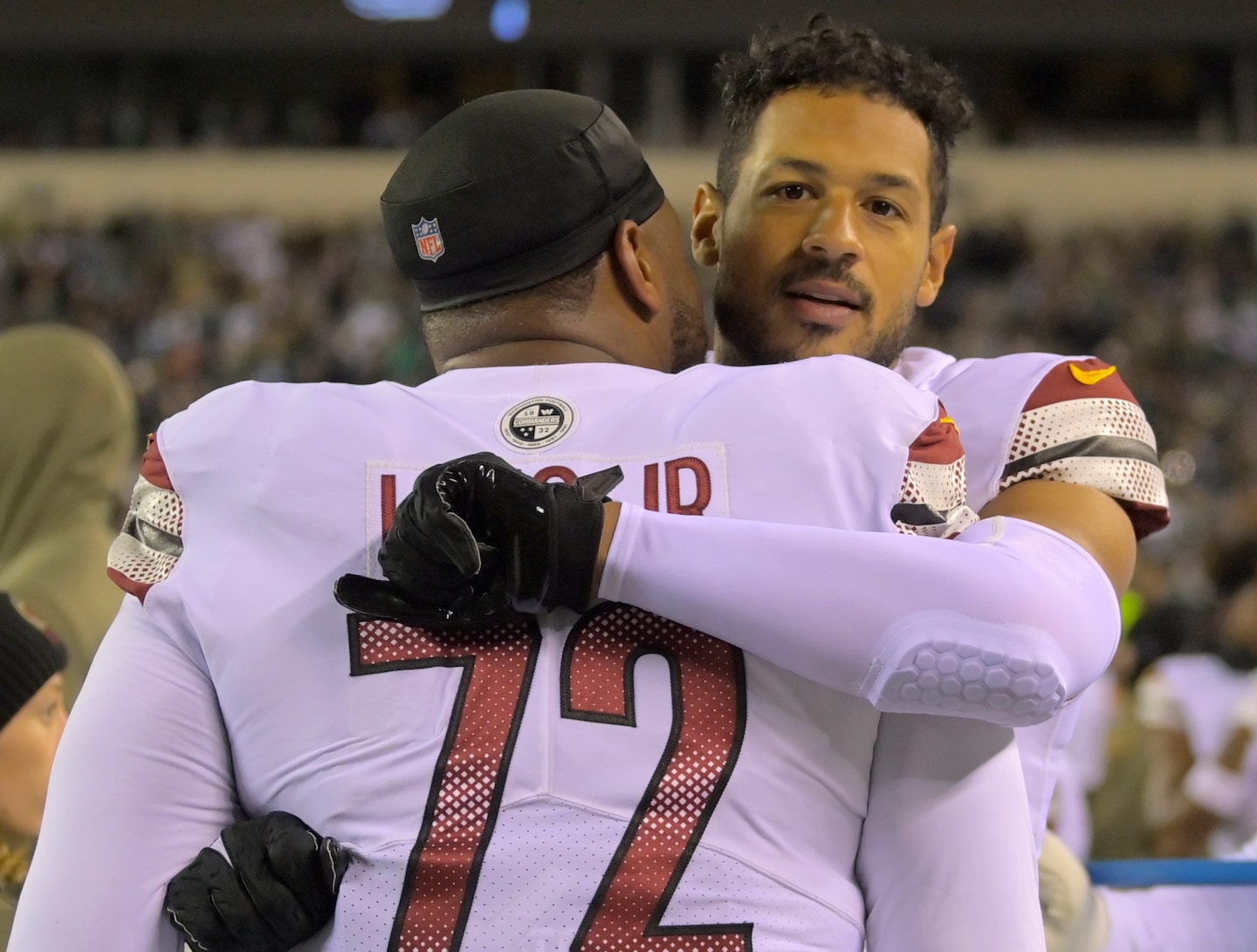 As top QBs spoke at NFL combine, Commanders began reshaping their roster