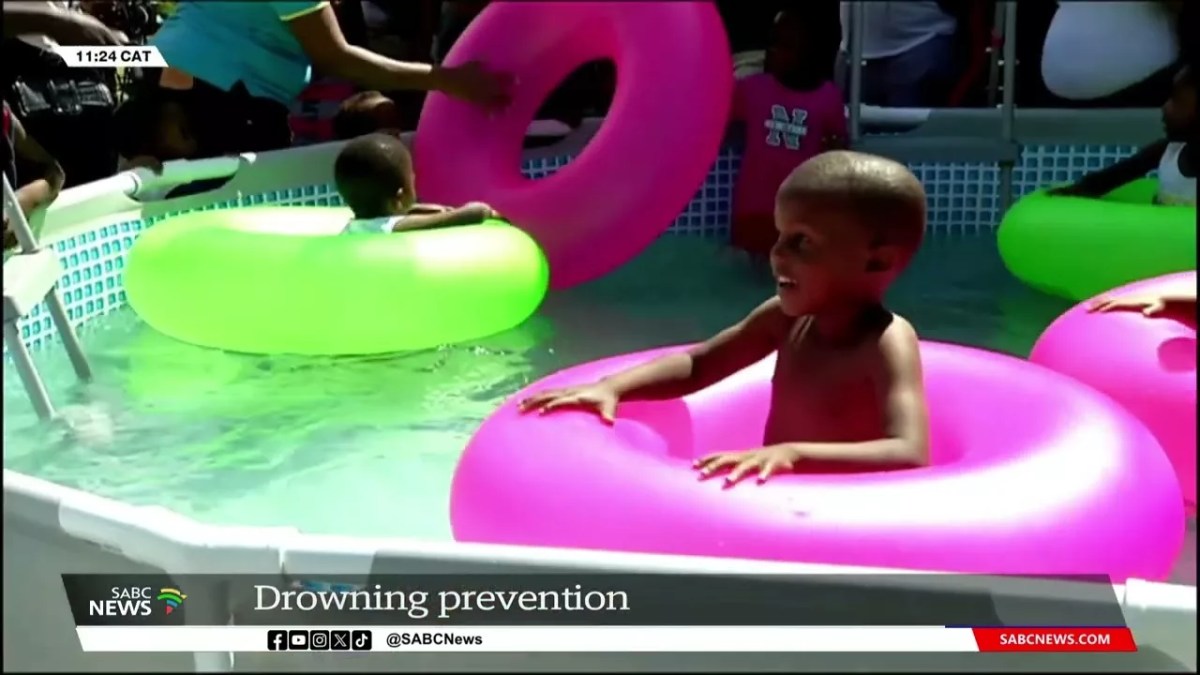 SANParks Donate 10 Temporary Swimming Pools to Addo Community to Prevent Canal Drownings | SABC News