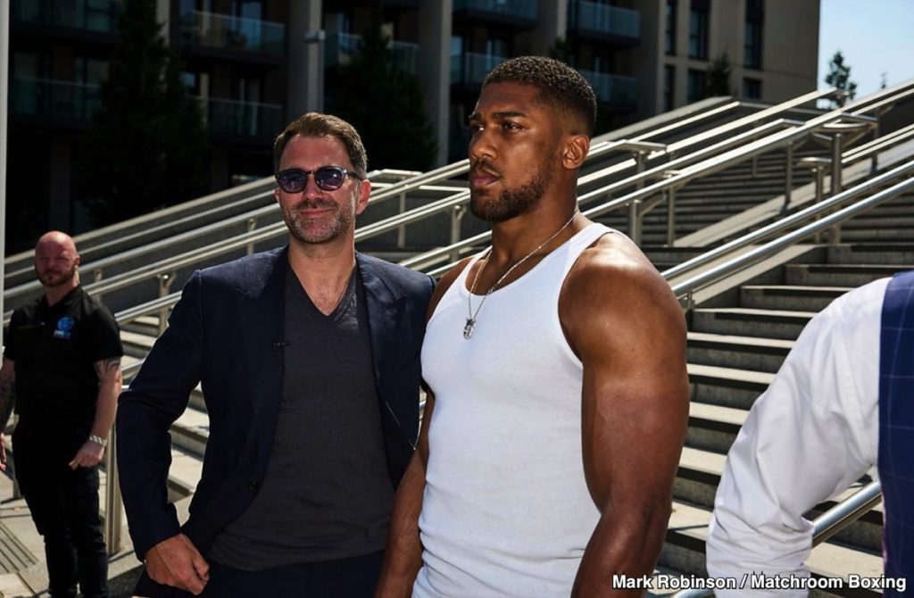 Eddie Hearn praises Anthony Joshua loyalty after outside approach