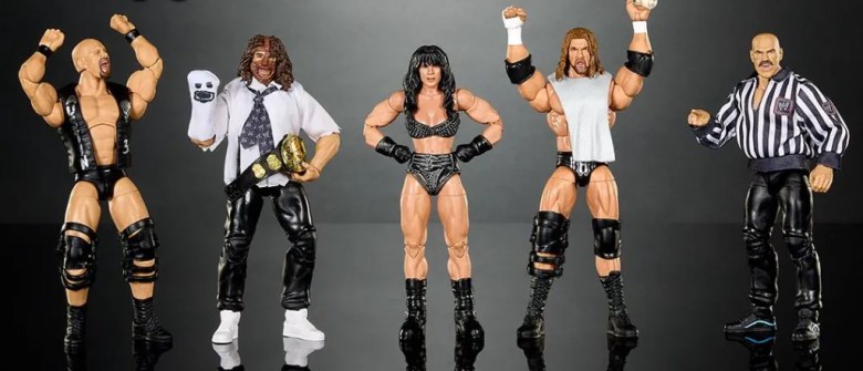 Chyna, Mankind, “Stone Cold” Steve Austin & Triple H WWE SummerSlam Elites on Amazon