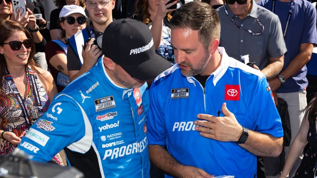 Denny Hamlin’s Crew Chief Addresses JGR Driver’s Claim Around Retirement Denny Hamlin’s Crew Chief Addresses JGR Driver’s Claim Around Retirement