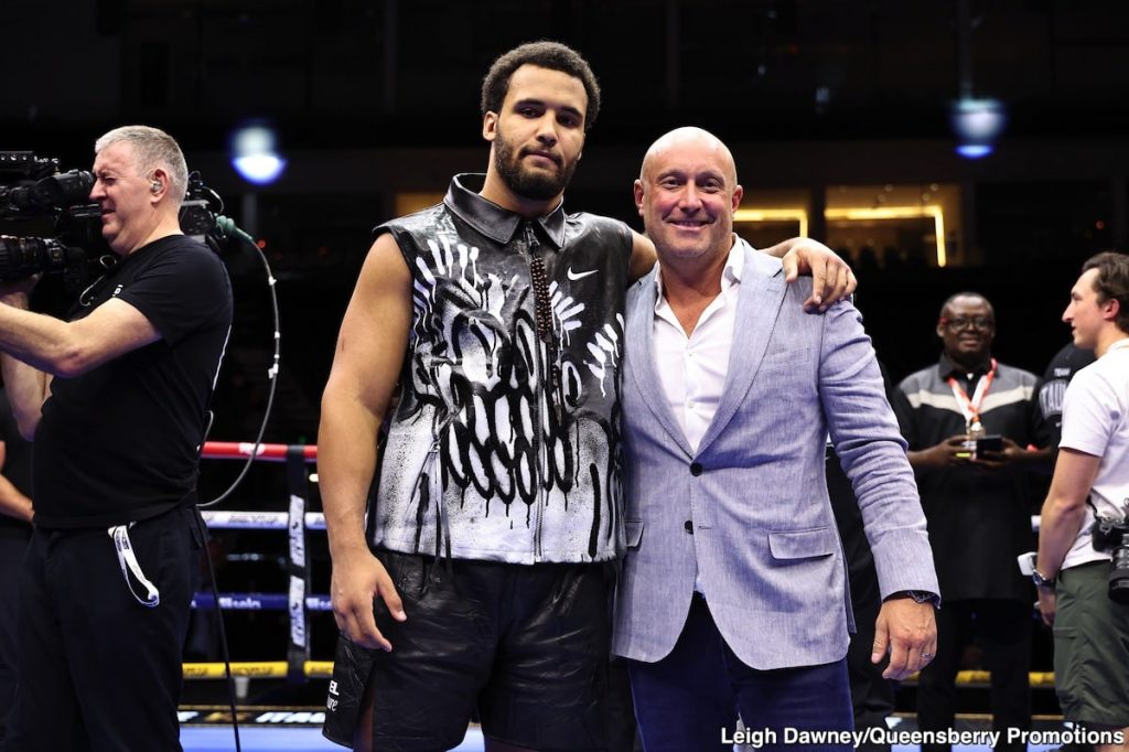 Frank Warren eyes Oleksandr Usyk fight for Moses Itauma after Jermaine Franklin bout