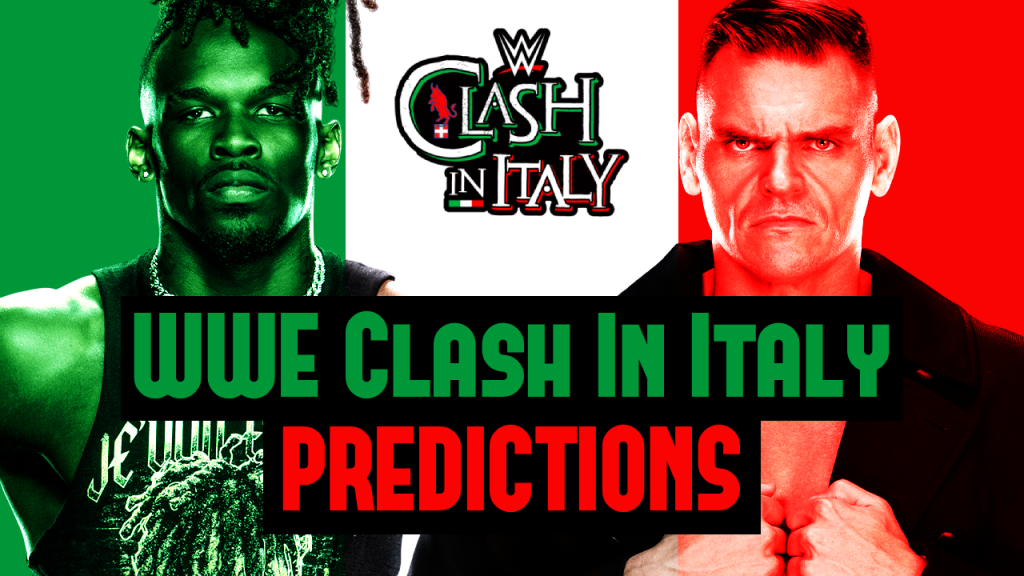 WWE Clash In Italy Predictions (2026)