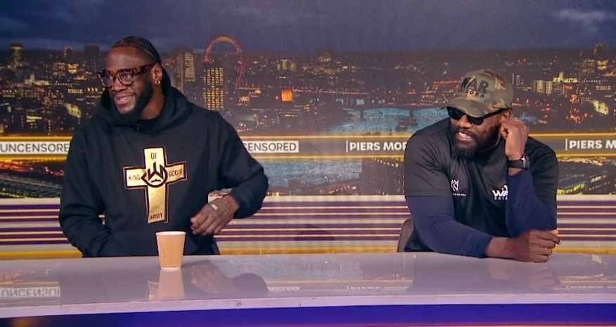 Derek Chisora Fires At Piers Morgan During Deontay Wilder Interview