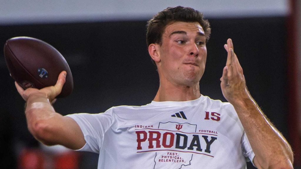 Likely No. 1 overall pick Fernando Mendoza evaluates his Indiana pro day Likely No. 1 overall pick Fernando Mendoza evaluates his Indiana pro day