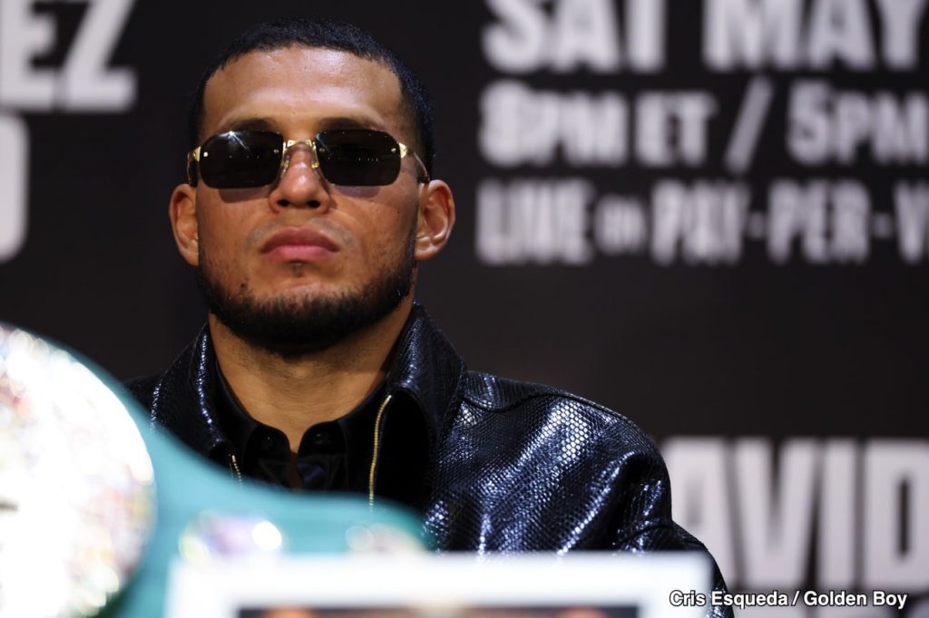 David Benavidez Says He Would Knock Out Canelo, Bivol, Beterbiev