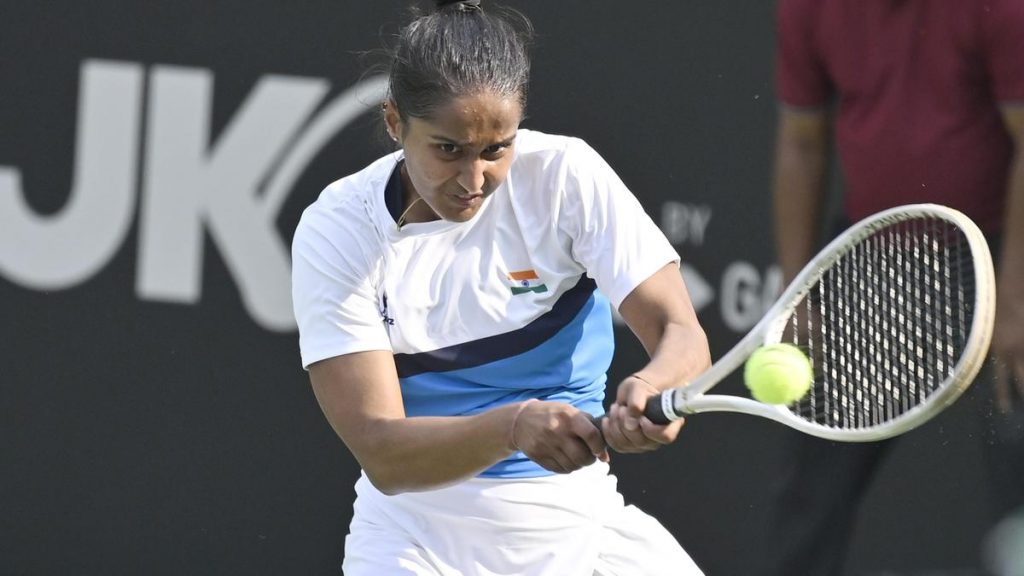 Billie Jean King Cup | India bounces back to upset New Zealand for its first win Billie Jean King Cup | India bounces back to upset New Zealand for its first win