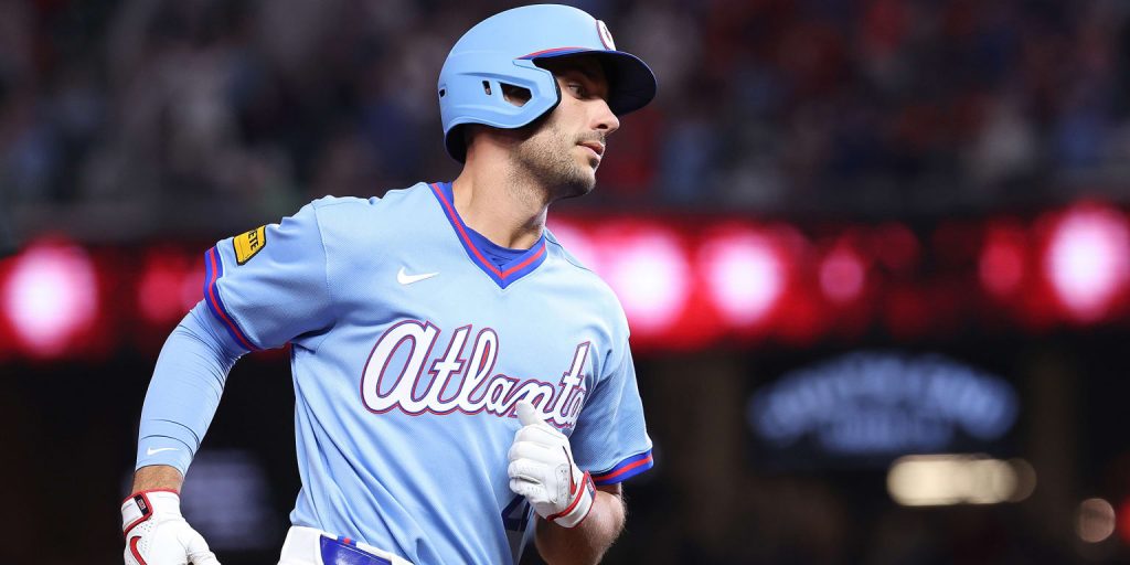 798 straight games? Braves' Olson is baseball's newest iron man