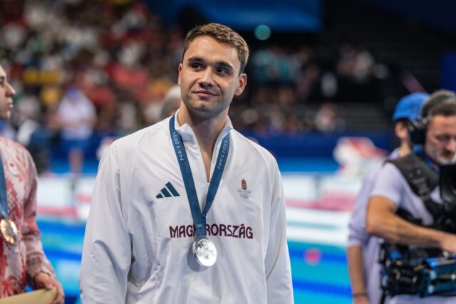 World Record Holder Kristof Milak’s Prelims Results From Hungarian Nationals