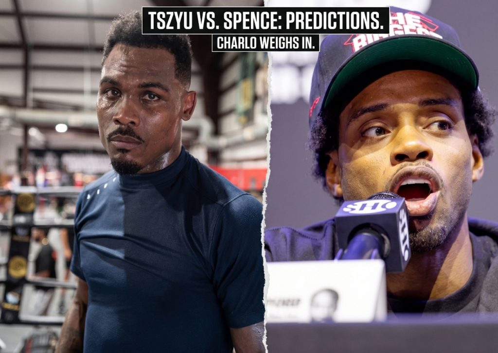 Jermell Charlo Picks Tim Tszyu to Beat Errol Spence Jr