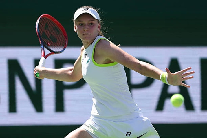 Rybakina Defeats Svitolina 7-5, 6-4 To Reach Indian Wells Final