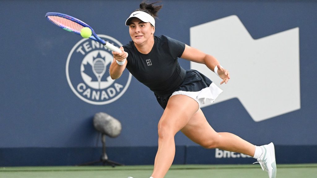 Canada’s Bianca Andreescu defeats Sofia Kenin at Italian Open