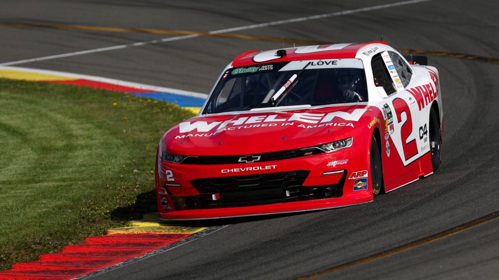 Jesse Love opens up after painful last-lap loss to Connor Zilisch