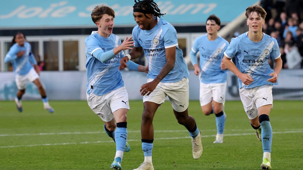 Emile Heskey’s son scores winner against Man United as son of another ex-Premier League star scores stunning free-kick 