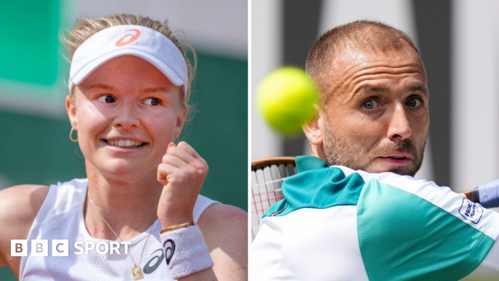 Dart wins in first round of French Open qualifying but Evans out