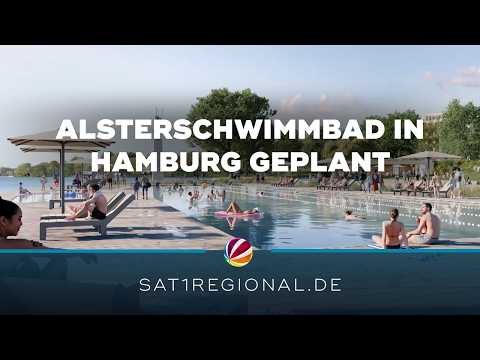 Natural Pool in the Alster: Plans for New Swimming Area in Hamburg Presented | SAT 1 Regional