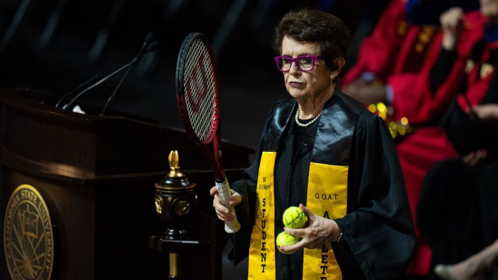 Billie Jean King, 82, graduates from Cal State Los Angeles
